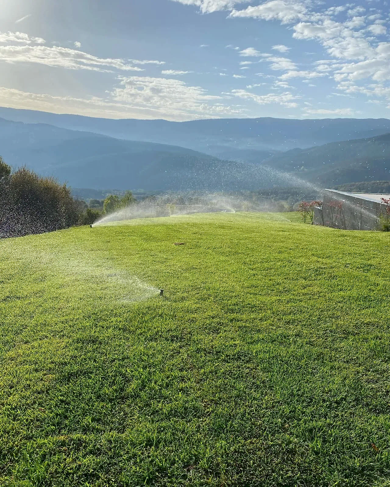 Kurulumu tamamlanan otomatik sulama sisteminin test ve çalıştırılması - Erdem Peyzaj